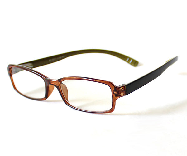 ネックリーダーズ  スタンダード バイカラー（クリアブラウン×グリーン）