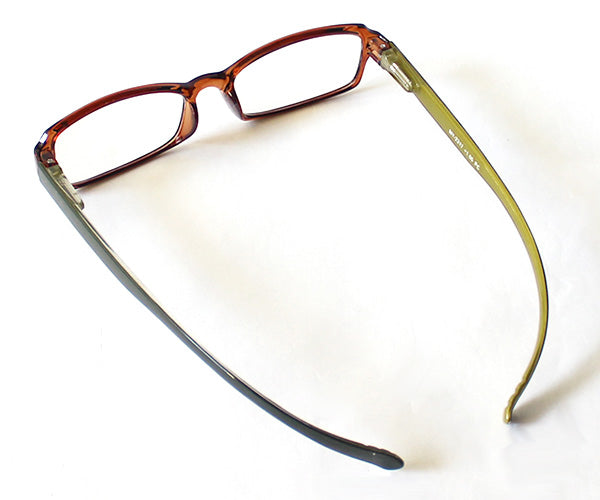 ネックリーダーズ  スタンダード バイカラー（クリアブラウン×グリーン）